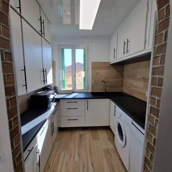 Appartement classé 2 étoiles, 2 chambres, rénové, climatisé