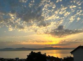 Panoramik deniz manzaralı dubleks