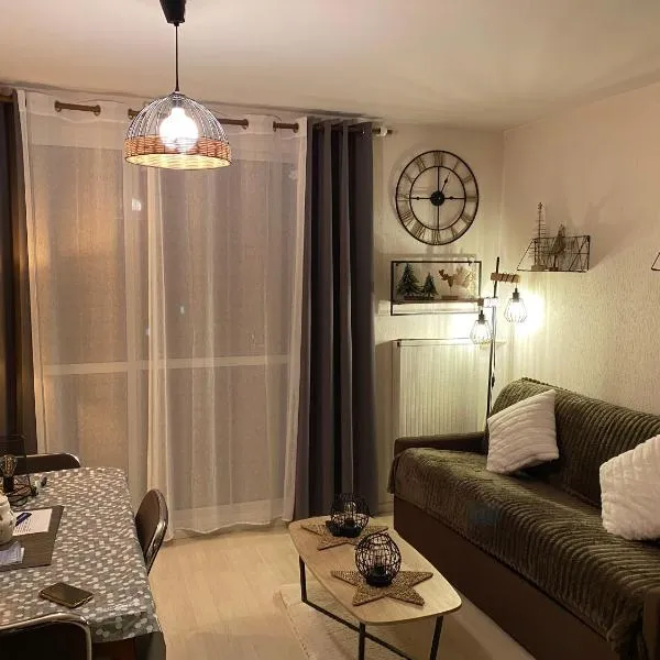 Studio avec vue sur les pistes