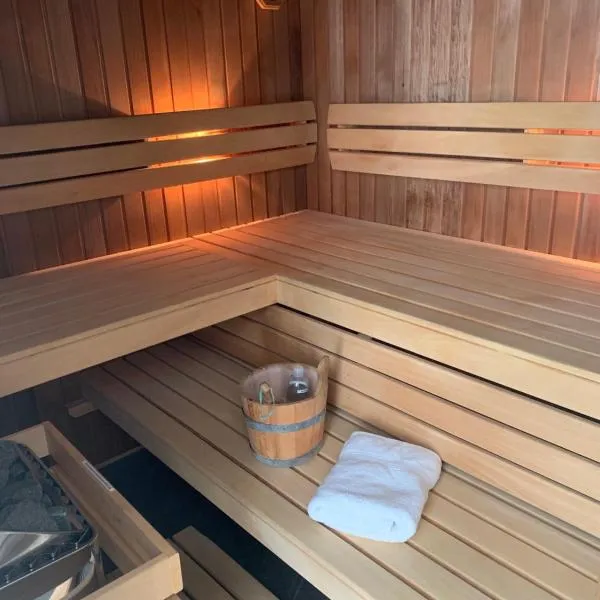 Luxe appartement met sauna
