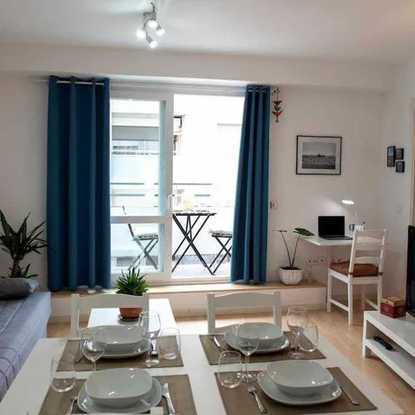 Céntrico apartamento a 200m de la playa y parking
