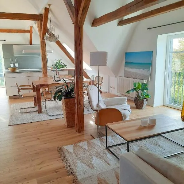 Luxuriöses Loft mit schönem Blick