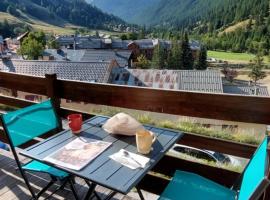 Le Studio du Queyras avec vue sur la montagne