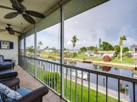 Waterfront Cape Coral Condo with Screened Porch!